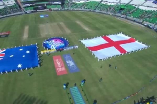 Indian Anthem Mistakenly Played Before Aus-Eng Champions Trophy Clash